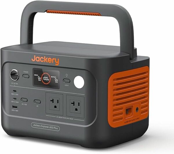 Jackery ポータブル電源 600 Plus（リン酸鉄 632Wh 大容量）