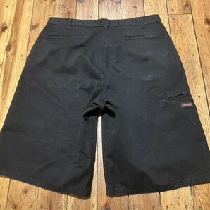 Dickies USA輸入 w36 黒 100円スタート 売り切り 古着 ハーフパンツ ショートパンツ ワークパンツ Loose の画像3