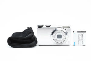 3543 【良品】 Canon PowerShot A3200 IS 14.1MP Digital Camera Silver キヤノン コンパクトデジタルカメラ 0523