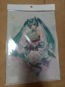 KEI A4クリアファイル TABLOID MIKU タブロイドミク 初音ミク マジカルミライ2023 報知エンターテインメントマーケット 報知新聞