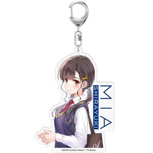 アクキー アクリルキーホルダー 深崎暮人 白雪心逢 白雪詩愛 SHIBUYA TSUTAYA 渋谷 ツタヤ シブツタ 冴えない彼女の育てかた 冴えカノの画像2