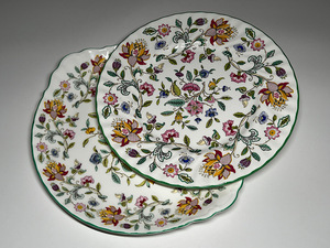 [.] Minton MINTON is Don hole plate 2 sheets 