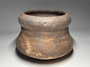 【瑞】古い陶器　陶壺　詳細不明