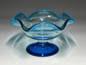 【瑞】時代　ガラス製　氷カップ　幅：１２．９ｃｍ