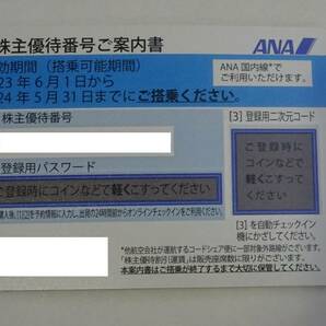 ANA 株主優待券【送料無料】 2枚セット売り 2024年5月31日まで 全日空 アナ ①の画像1