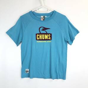 CHUMS チャムス 半袖Tシャツ 水色 XSサイズ CH01-0640