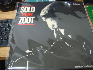 ZOOT SIMS SOLO FOR ZOOT ポルトガルプレス EXCLUSIVE ERS106 LP ズート シムズ ソロ フォー ズート STAN TRACY