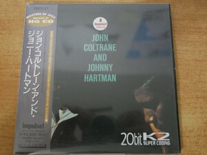 CDk-8368＜紙ジャケ / 帯付＞ジョン・コルトレーン・アンド・ジョニー・ハートマン