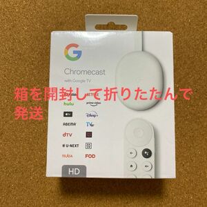 新品 未開封 Chromecast with Google TV HD クロームキャスト u2a