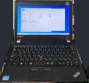 Lenovo ThinkPad　E130　中古動作品 Core-i5 3317U 4GB 320GB Win10 動作品 ジャンク