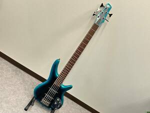 ※6066 美品 使用感少 SDGR by Ibanez エレキベース SR305E Cerulean Aura Burst 5弦 セルリーンオーラバースト