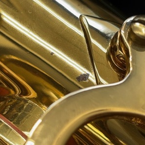※6084 ハードケース付 MAXTONE アルトサックス 型番不明 ジャンク 楽器 管楽器 吹奏楽の画像10