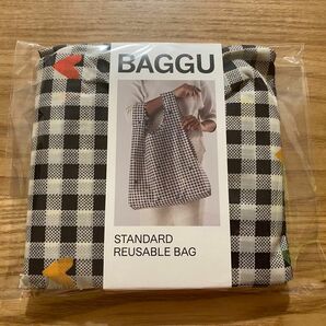 BAGGU ハートギンガム スタンダードサイズ