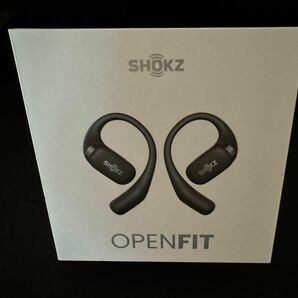【美品】完全ワイヤレスイヤホン Shokz OpenFit SKZ-EP-000020 ブラック