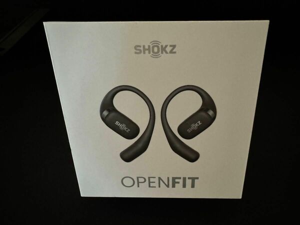 【美品】完全ワイヤレスイヤホン Shokz OpenFit SKZ-EP-000020 ブラック