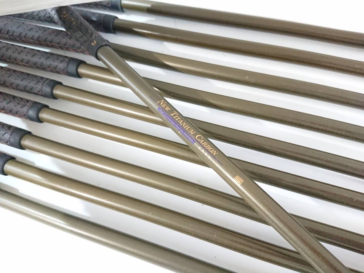  Honma Golf ** высший класс . металлический кованый NEW-LB280 4 звезда <**** specification > 4S NEW TITAN CARBON R-1 роскошный 10 шт. комплект!!! ** обычная цена Y1.280.000 иен!!!