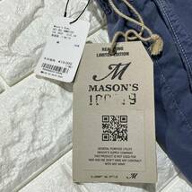 ＊未着用＊タグ付＊　MASON'S Uomo　メイソンズ　メンズボトム　ハーフパンツ　サイズ44　ブルガリア製　【USED】_画像7