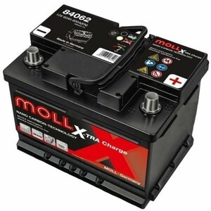 MOLL モル 84062 X-TRA Charge X-TRA Charge 欧州車用 自動車用バッテリー 電解液注入済