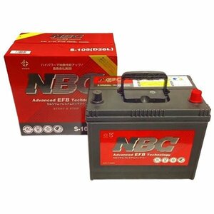 NBC S-105(D26L) 国産車用バッテリー アイドリングストップ車対応 CALCIUM PREMIUM BATTERY