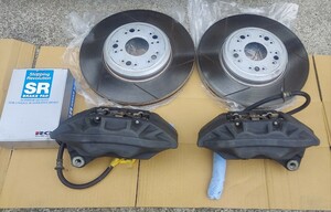80 Supra installation has processed . Celsior front 4pod caliper, rotor diversion set installation hour has overhauled pad extra attaching 