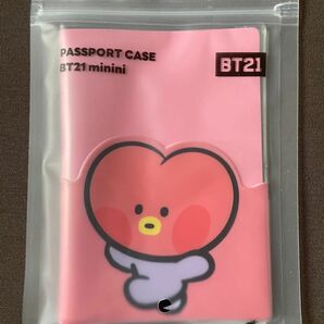 BT21 minini パスポートケース　TATA