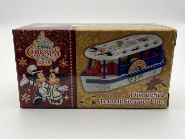 058 2018 トミカ ディズニー トランジットスチーマーライン クリスマス TDR TDS Disney 東京ディズニー