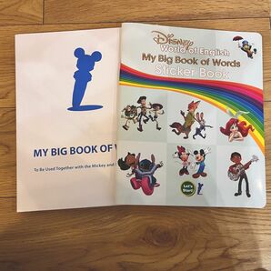 新品未開封　MY BIG BOOK OF WORDS DWE ディズニー