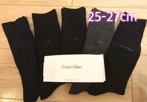 カルバンクライン　Calvin Klein メンズ　靴下　ビジネスソックス５足