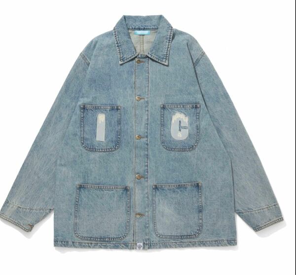 ICE CREAM WASHED DENIM JACKET アイスクリーム　ウォッシュド　デニムジャケット