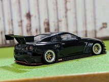 ★1/64 トミカサイズ　日産ＧＴ-Ｒ NISMO ＧＴ3改深リム、ローダウン、他にも色々出品中!_画像9