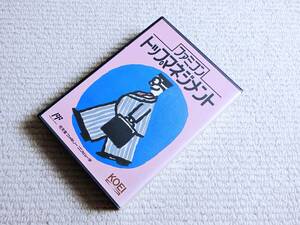 ★その21　新品同様コレクション★トップマネジメント　箱・説明書付★他にも出品中！同梱可能！　ファミコン　任天堂