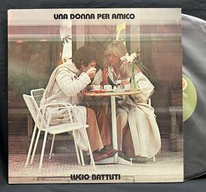 伊LP【Lucio Battisti/Una Donna Per Amico】ルチオ・バティスティ