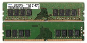 DDR4 * desk top memory PC4-2666V-U 2 pieces set 16GB+8GB total 24GB *