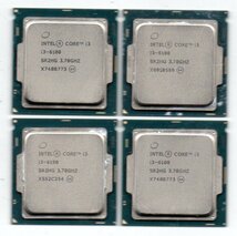 Intel ★ Core i3-6100　SR2HG　４個セット ★ 3.70GHz／3MB／8GT/s ★ ソケットFCLGA1151 ★_画像1