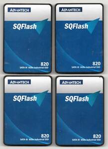 SATA * ADVANTECH 820Series SSD HDD 64GB 4 pieces set * health condition : normal *