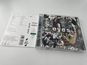 帯付き　eyes　初回生産限定盤B　DVD付　CD　milet　2H19-05: 中古