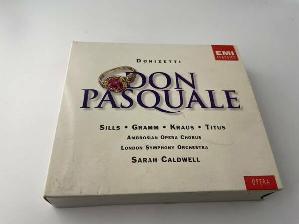 Don Pasquale　ドン・パスクワーレ　CD　ロンドン交響楽団 2Hクラ-05: 中古