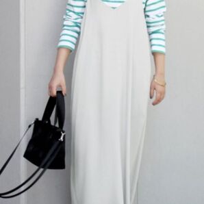 JOURNAL STANDARD and more グレーB ジョーゼットキャミソールOP