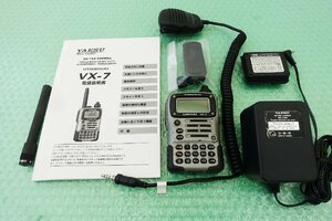 VX-7[YAESU]50*144*430MHz(FM)5W портативный приемопередатчик текущее состояние доставка товар 