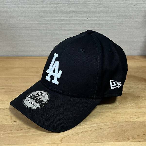 New Era ニューエラ キャップ LAドジャース ブラック×ホワイト 帽子 大谷翔平 メジャーリーグ