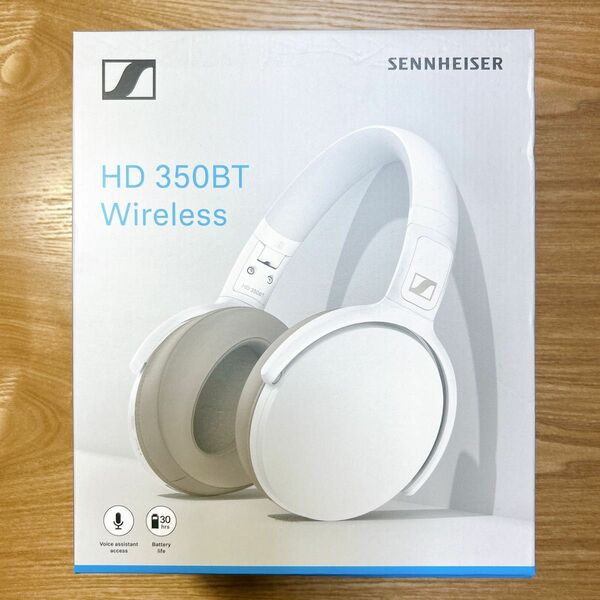 SENNHEISER ゼンハイザー Bluetooth ワイヤレスヘッドホン HD350BT-WHT ホワイト