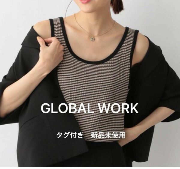 GLOBAL WORK タンクトップ　size M 
