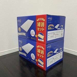 [ новый товар не использовался ]tu Roo слипер premium магазин Japan одиночный 5cm специальный покрытие + подушка имеется 2 коробка 