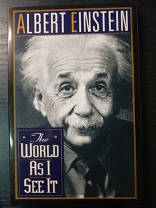 洋書☆　The World As I See It　 Albert Einstein (著)