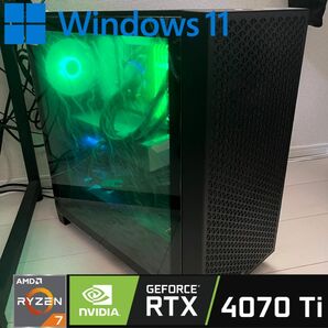 ゲーミングPC RTX4070Ti Ryzen 7