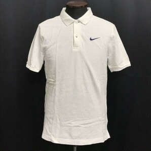 ナイキ/NIKE★半袖ポロシャツ【メンズM/白/white】100％コットン/ゴルフ/スポーツウェア/Tops/Shirts◆BH766