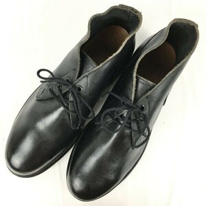 80s Vintage ADDISON SHOE COMP.Z41-1983/75 steel tu ботинки U.S.NAVY сервис обувь чёрный размер 6.5R 24.5 Vintage/ труба No.XA-200