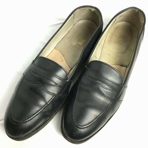 ALDEN Alden CULWELL&SON Vintage USA made coin Loafer business shoes black [ size 12A/C tube NO.XZD-69