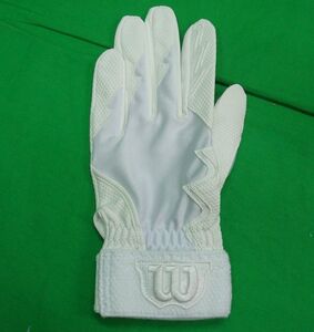 45 25％引 ウイルソン 守備用手袋 左手用 ホワイト Mサイズ WTAFG0401