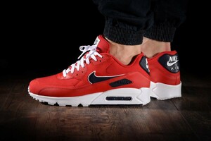 Y25【特価/Used/良品/入手困難】NIKE AIR MAX 90 ESSENTIAL UNIVERSITY RED/Jordan sb force atmos AIRMAX dunk acg supreme 1 2 4 95 97